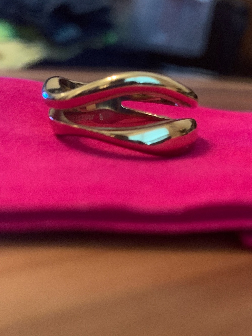 Hey Harper Gold Marbella Ring Size 8